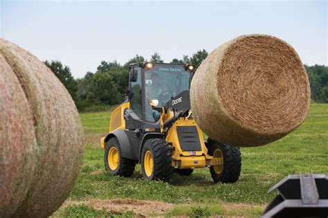 john deere skid steer round bale spear|skid steer bale spear plans.